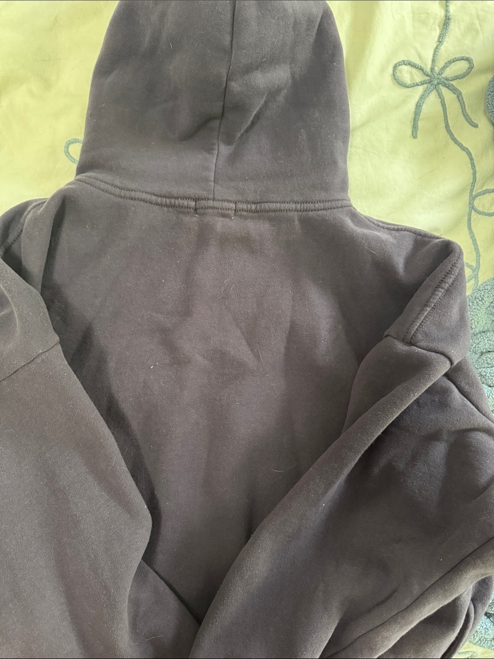 Garage Women's Hooded JSweatshirt in Deep Plum - Picture 6 of 6